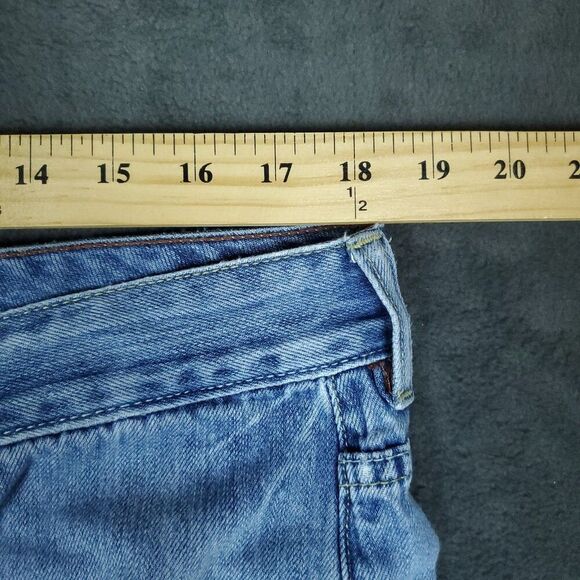 Tommy Bahama Classic Fit Mens Jeans 38x34 Light Wash Cotton Tencel - Picture 10 of 16